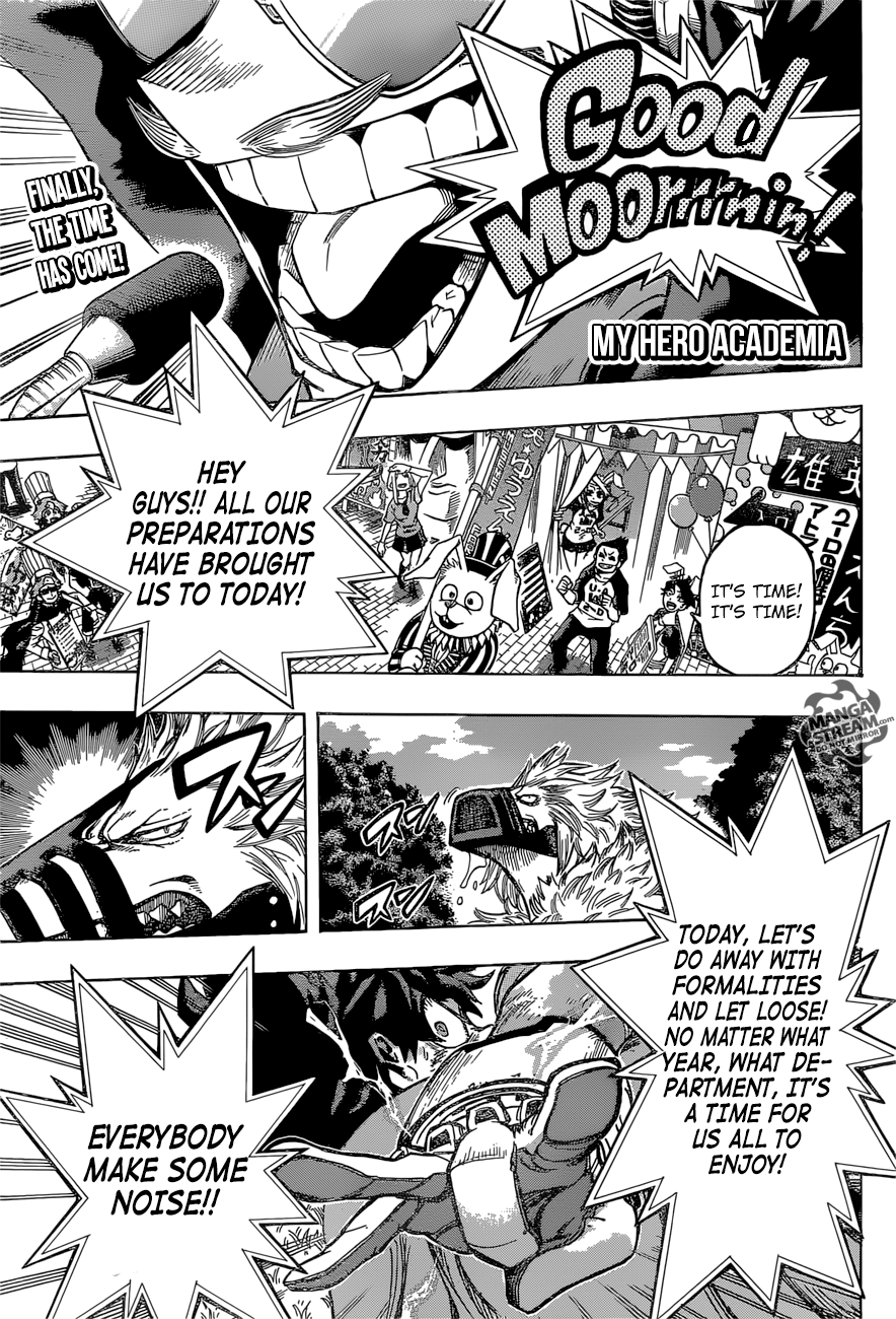 Boku no Hero Academia chapter 179 page 1