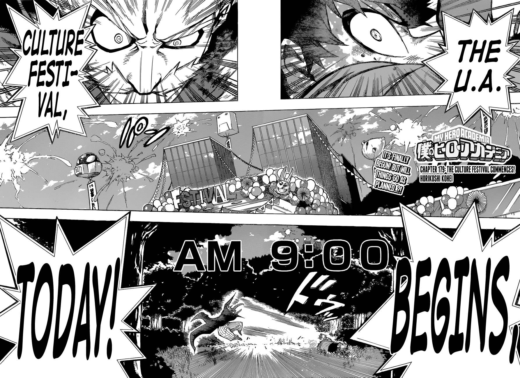 Boku no Hero Academia chapter 179 page 3