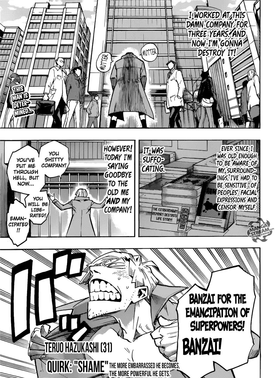 Boku no Hero Academia chapter 186 page 3