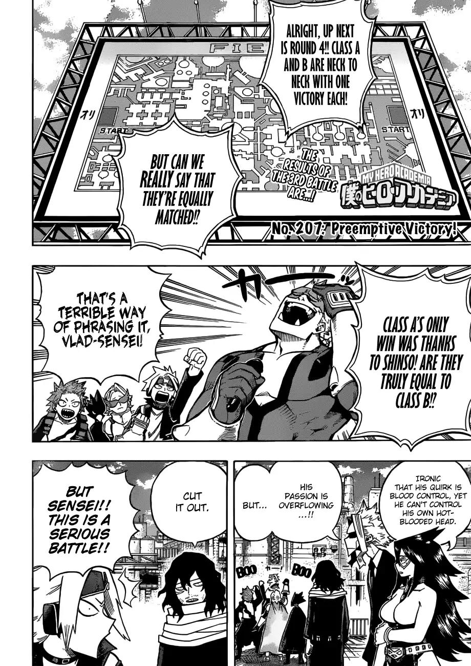 Boku no Hero Academia chapter 207 page 3