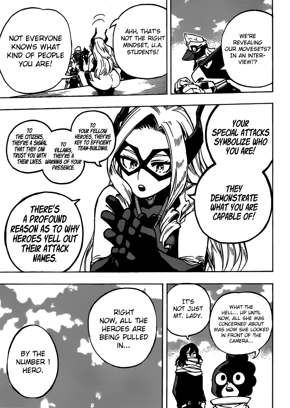 Boku no Hero Academia chapter 241 page 12