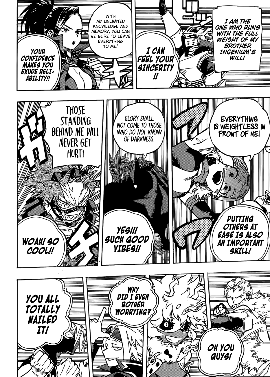 Boku no Hero Academia chapter 241 page 13