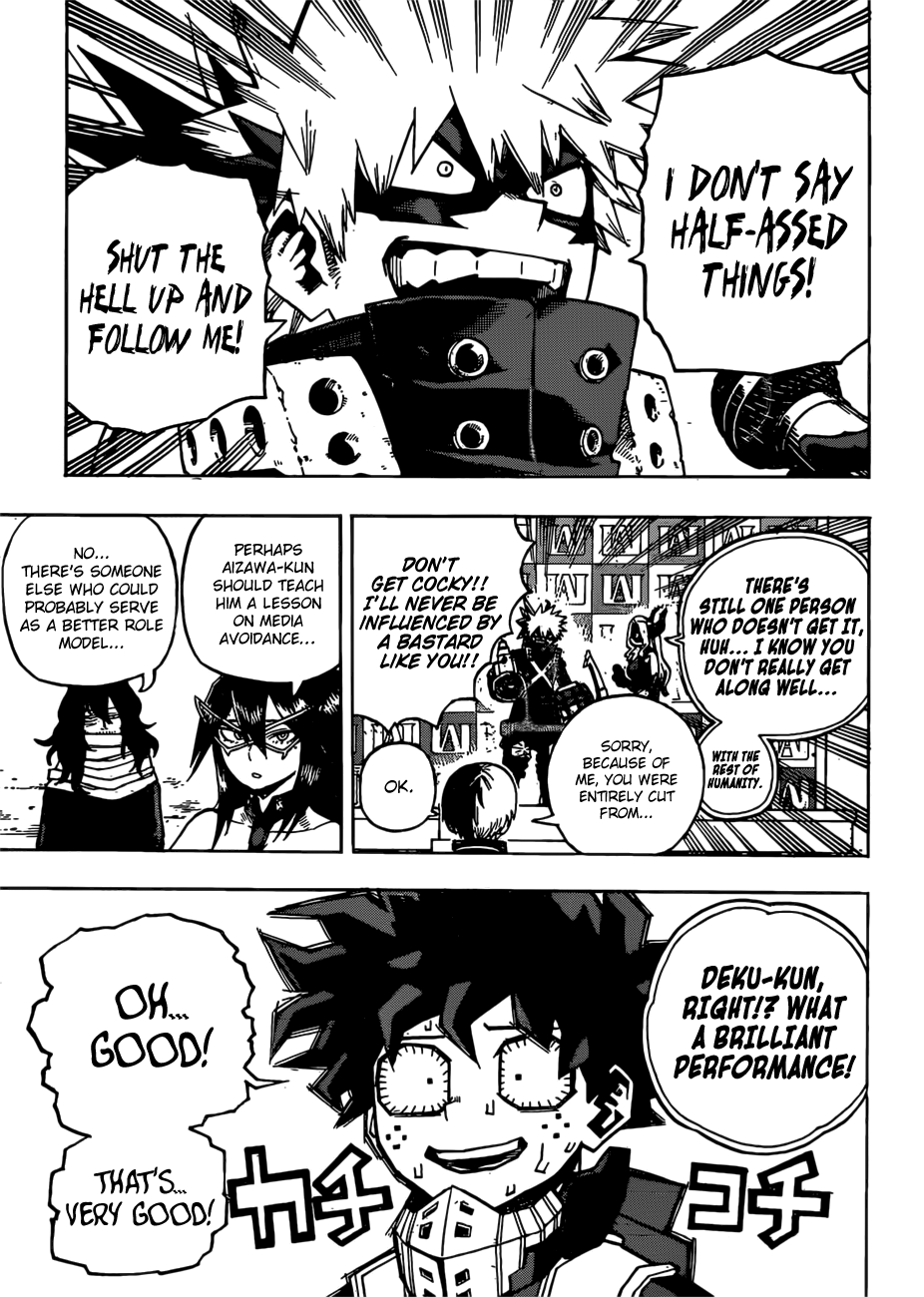 Boku no Hero Academia chapter 241 page 14