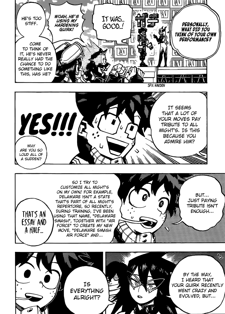 Boku no Hero Academia chapter 241 page 15