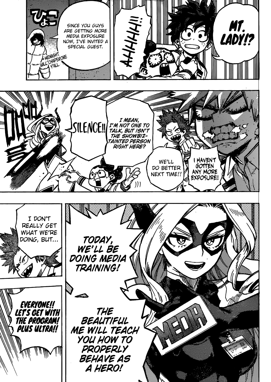 Boku no Hero Academia chapter 241 page 8