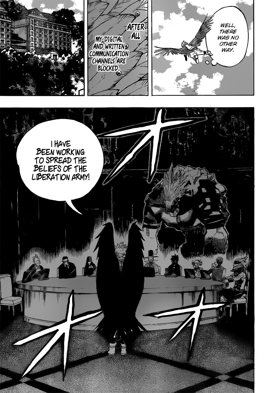 Boku no Hero Academia chapter 245 page 14