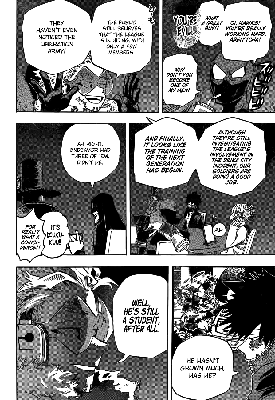 Boku no Hero Academia chapter 245 page 15