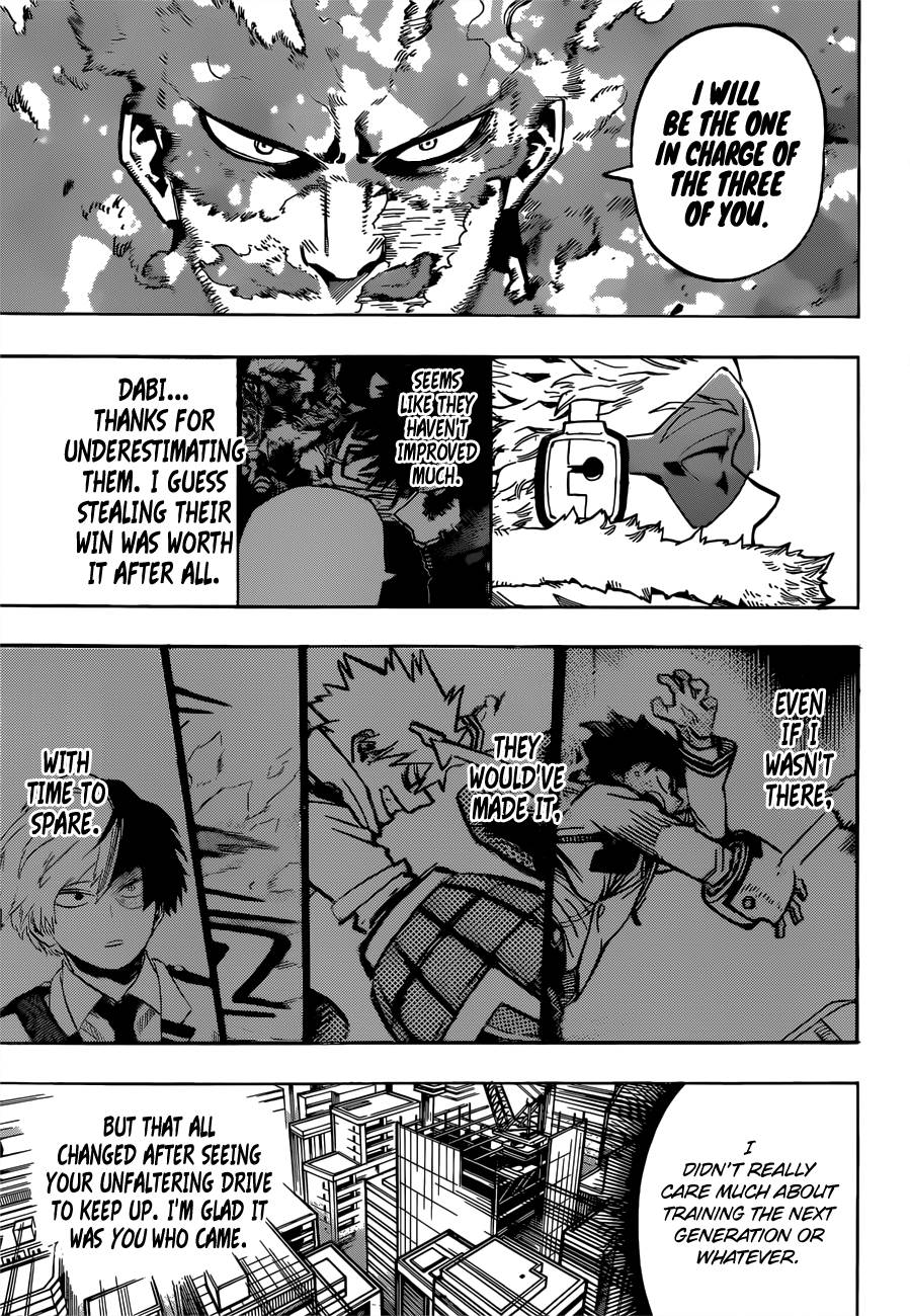 Boku no Hero Academia chapter 246 page 14