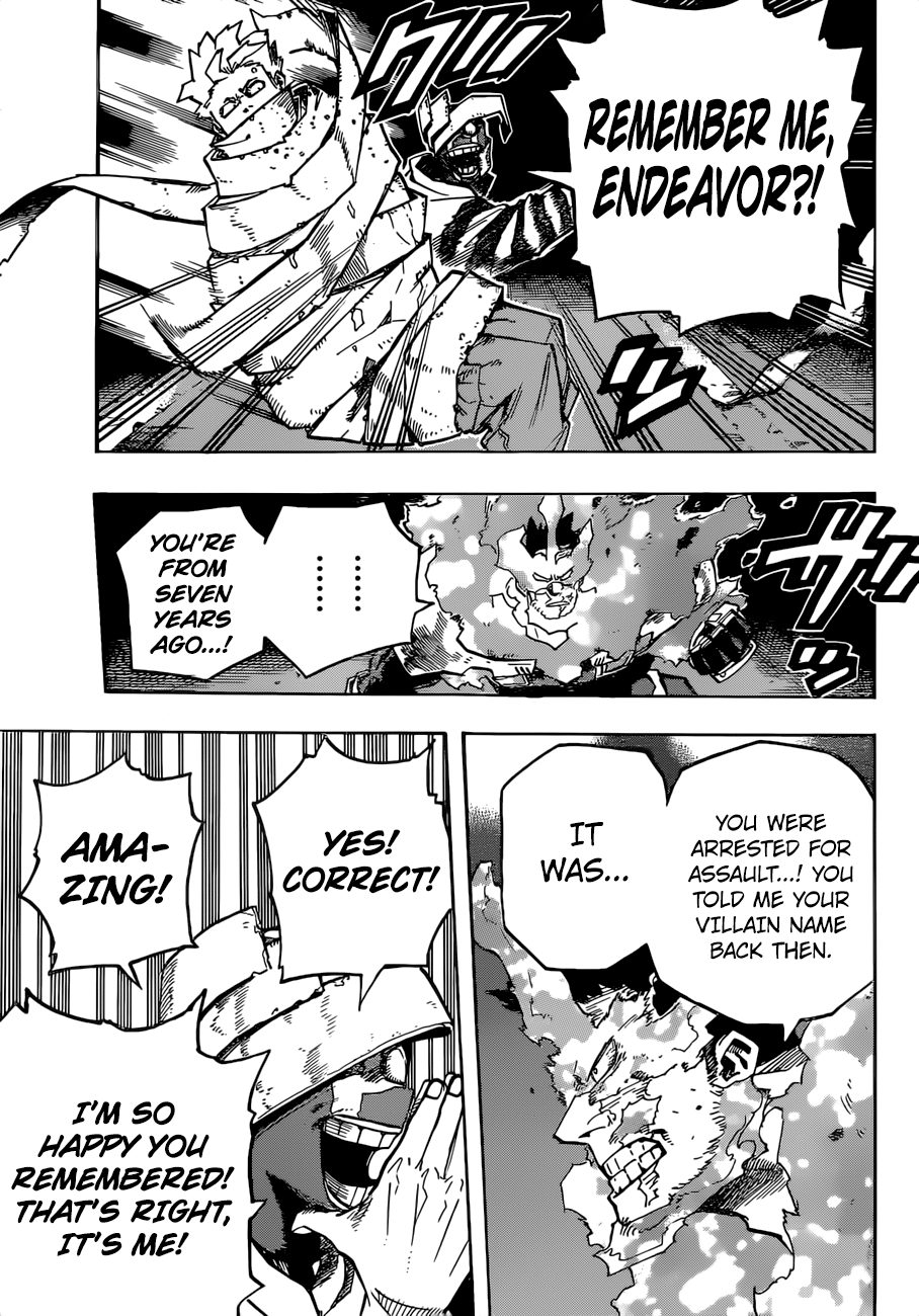 Boku no Hero Academia chapter 250 page 12