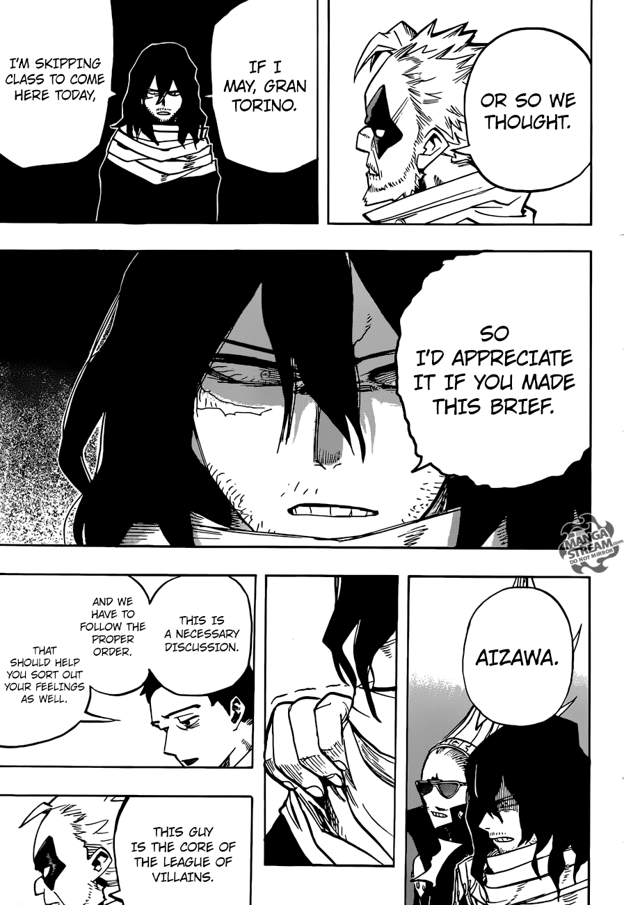 Boku no Hero Academia chapter 253 page 13