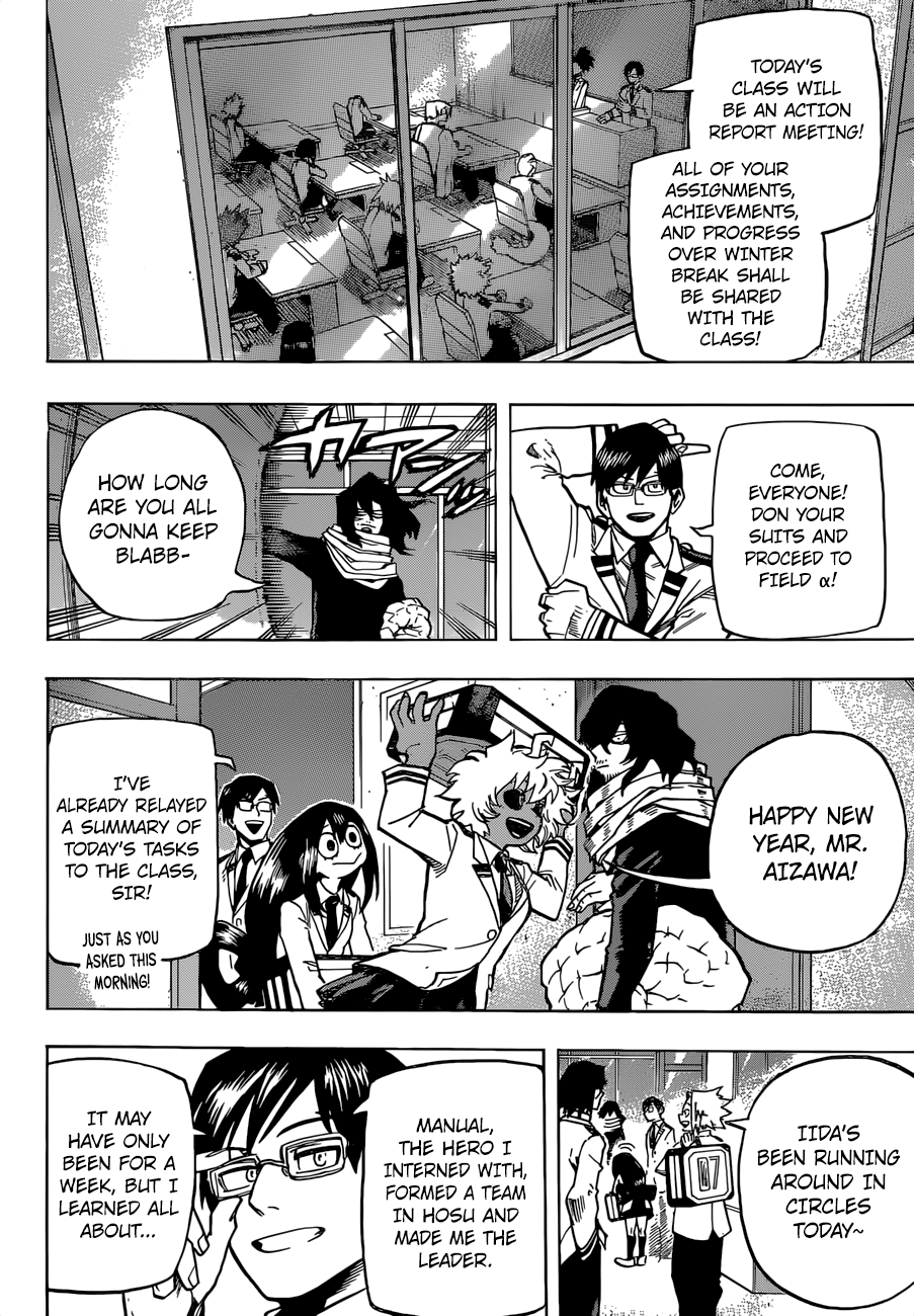 Boku no Hero Academia chapter 253 page 4