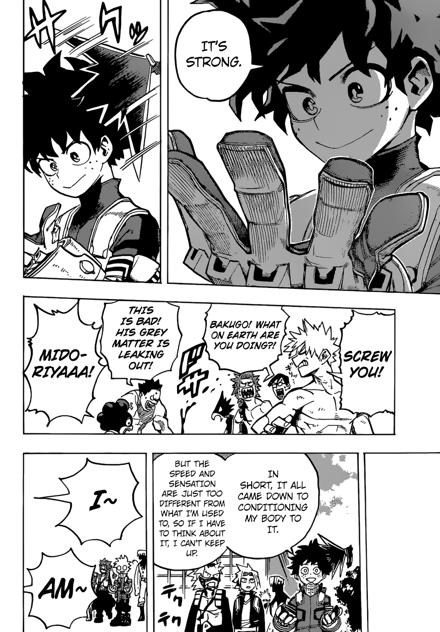 Boku no Hero Academia chapter 253 page 8