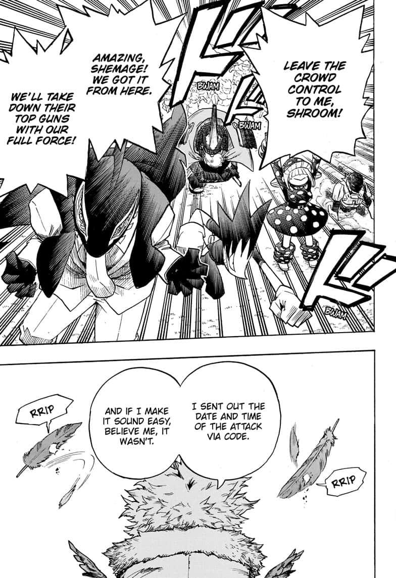 Boku no Hero Academia chapter 264 page 8