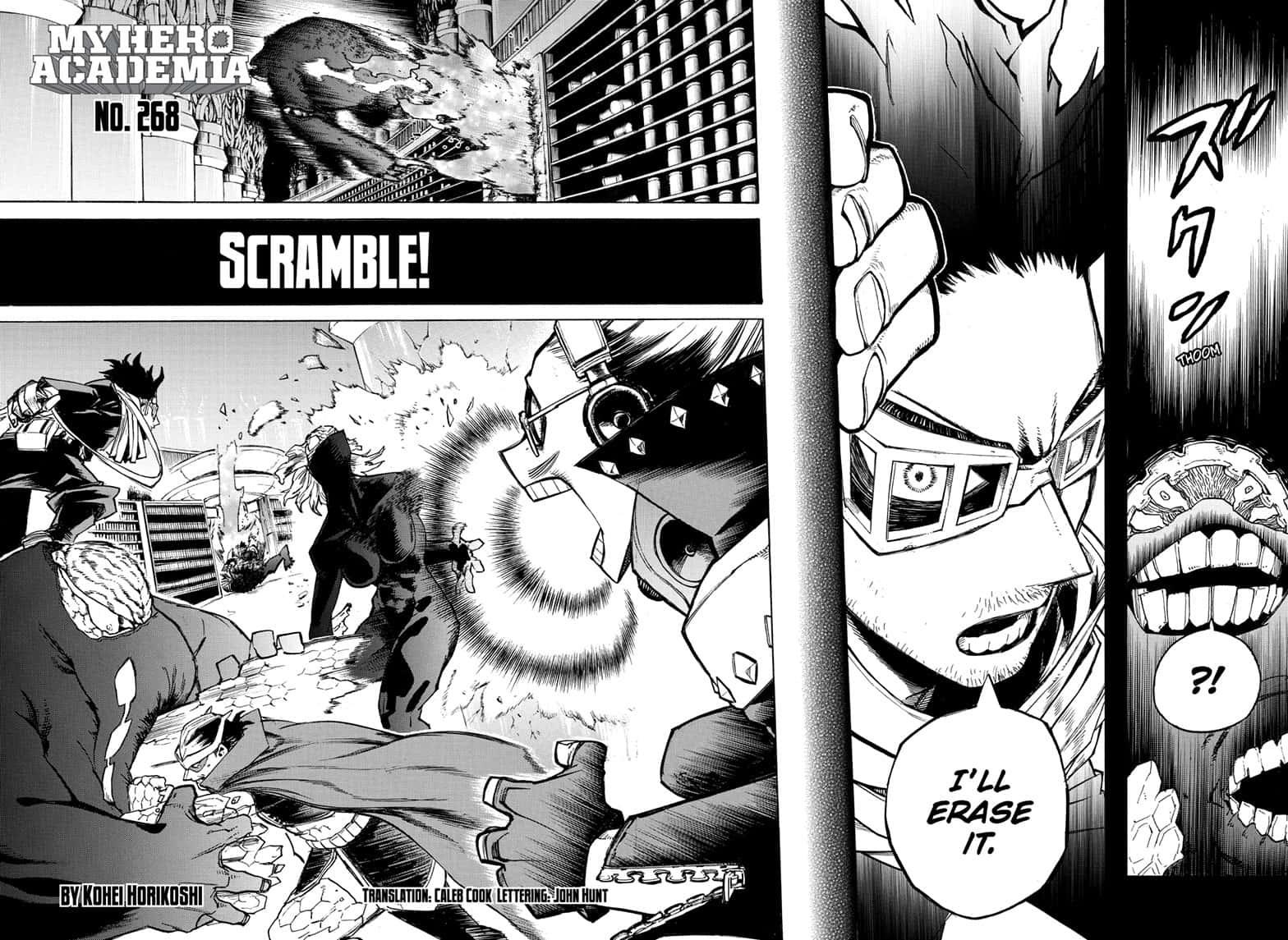 Boku no Hero Academia chapter 268 page 2