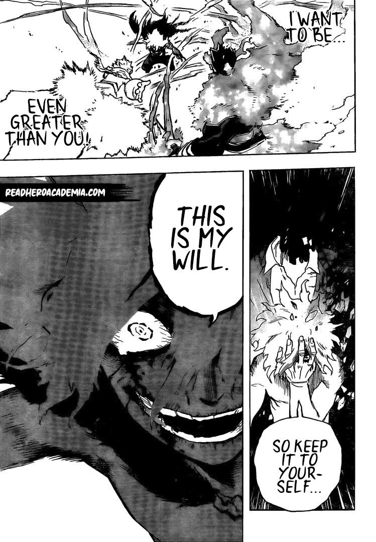 Boku no Hero Academia chapter 277 page 11