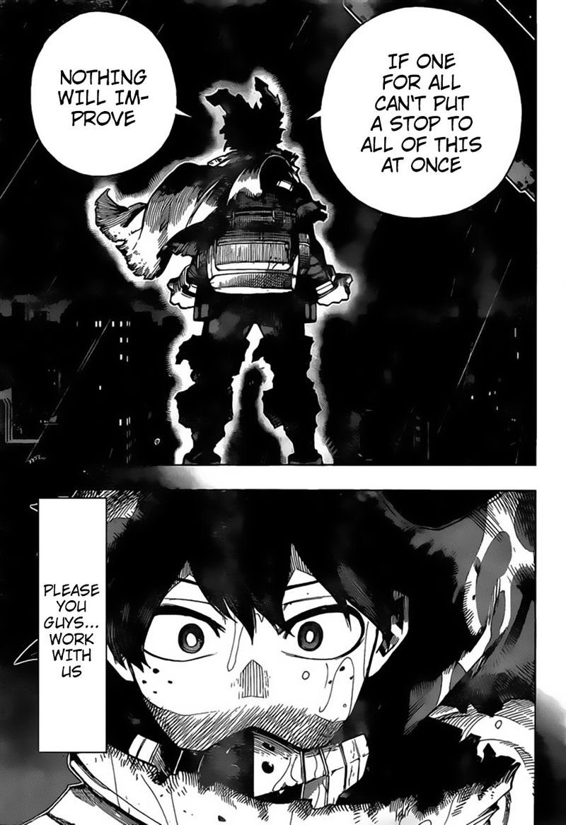 Boku no Hero Academia chapter 310 page 10