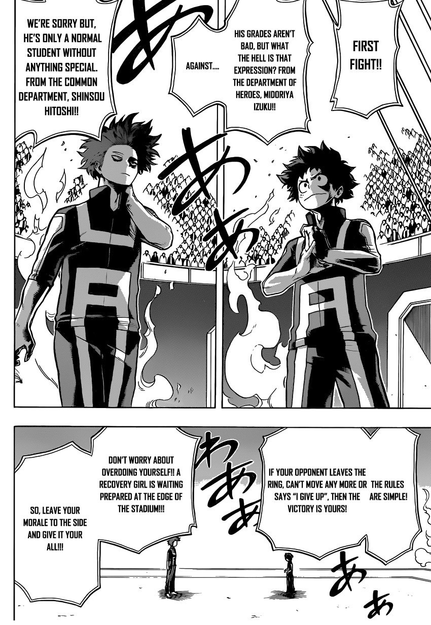 Boku no Hero Academia chapter 32 page 17