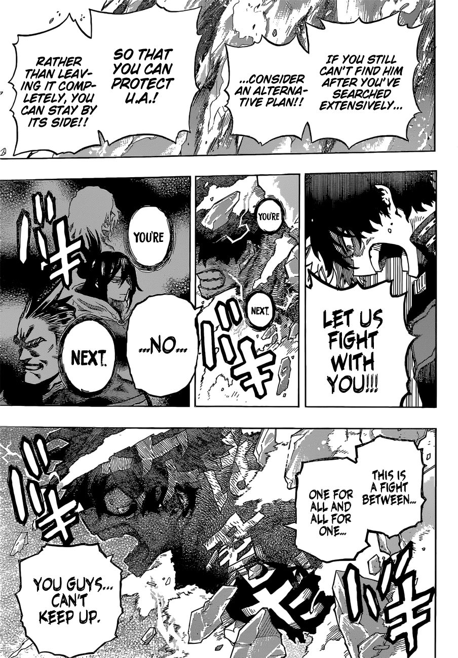 Boku no Hero Academia chapter 321 page 5