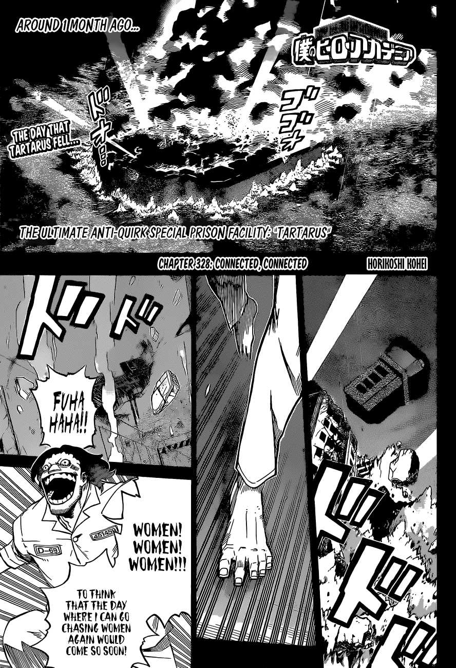 Boku no Hero Academia chapter 328 page 1