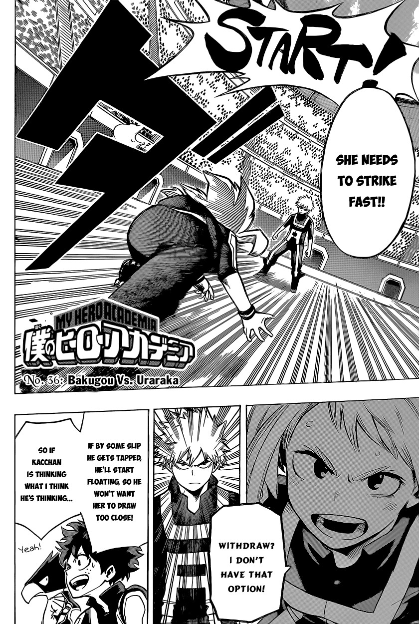 Boku no Hero Academia chapter 36 page 5