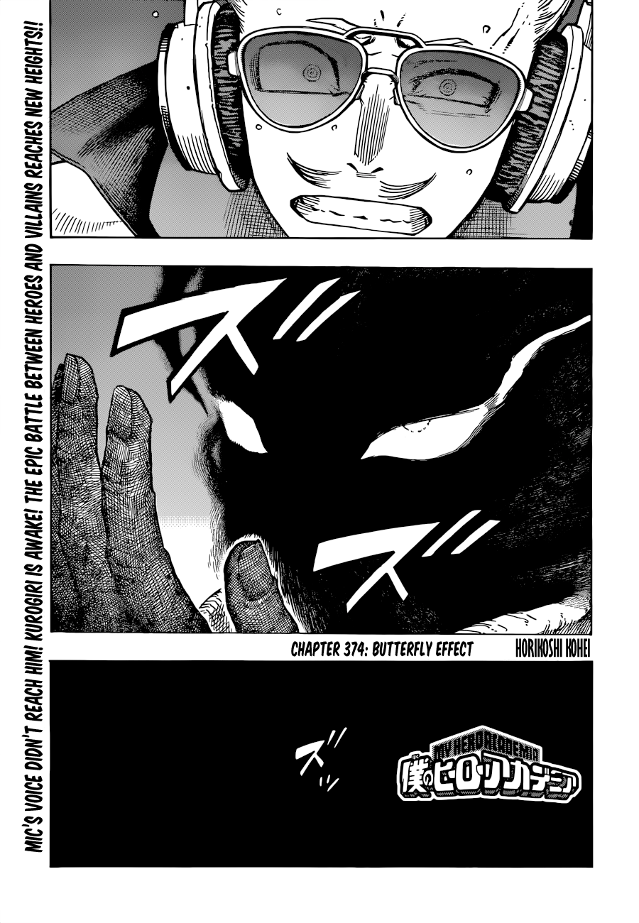 Boku no Hero Academia chapter 374 page 1