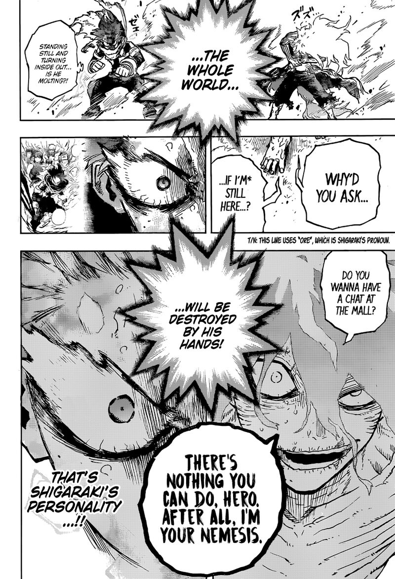 Boku no Hero Academia chapter 377 page 7