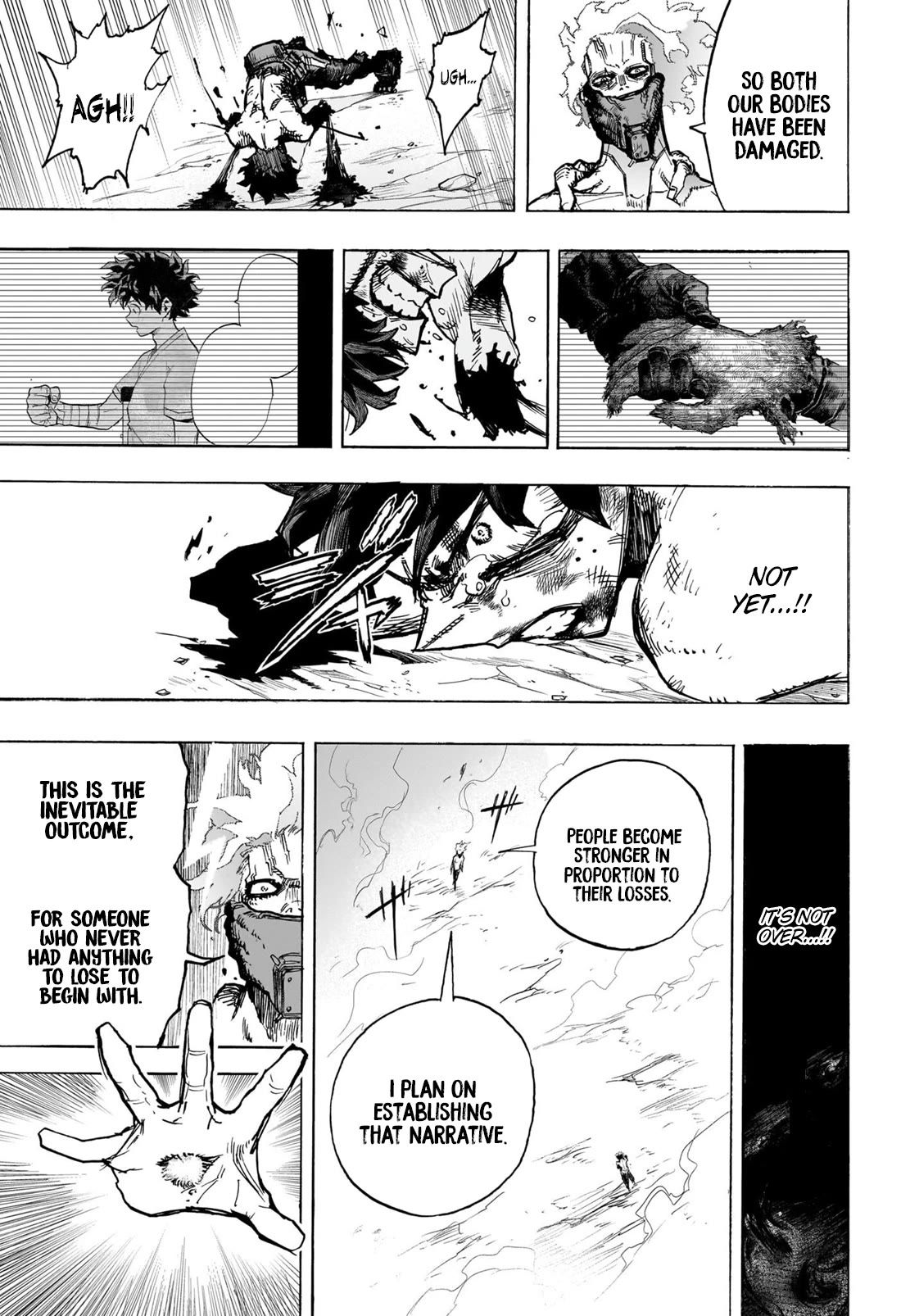 Boku no Hero Academia chapter 419 page 14