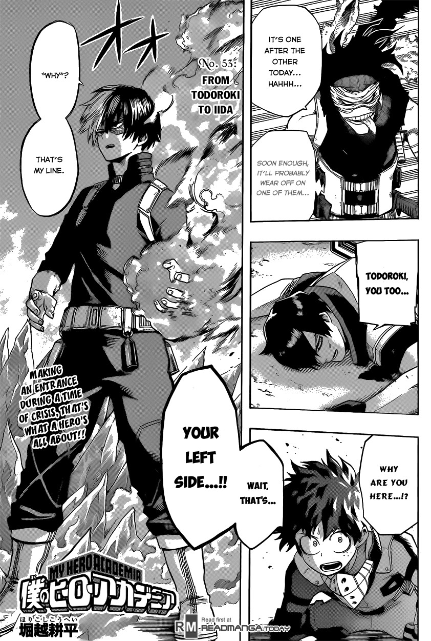 Boku no Hero Academia chapter 53 page 1