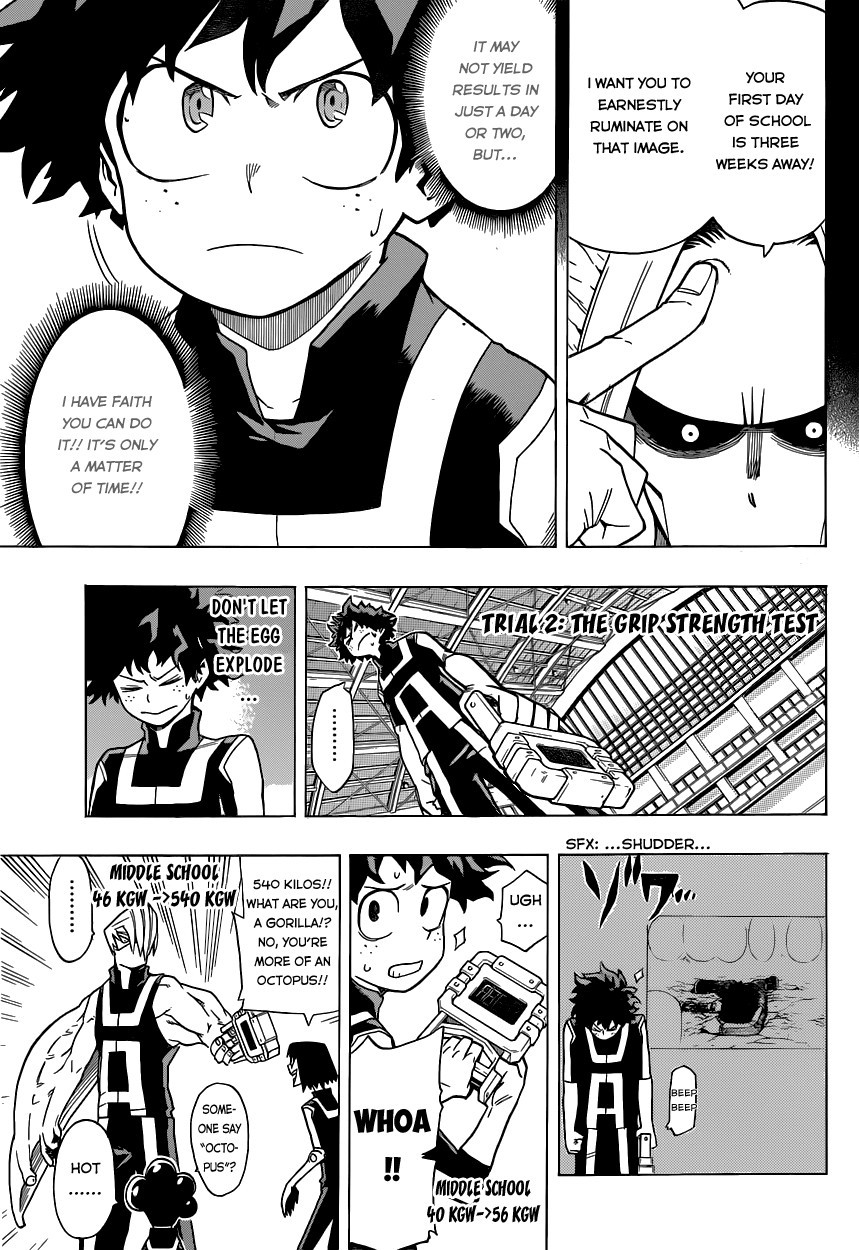 Boku no Hero Academia chapter 6 page 11