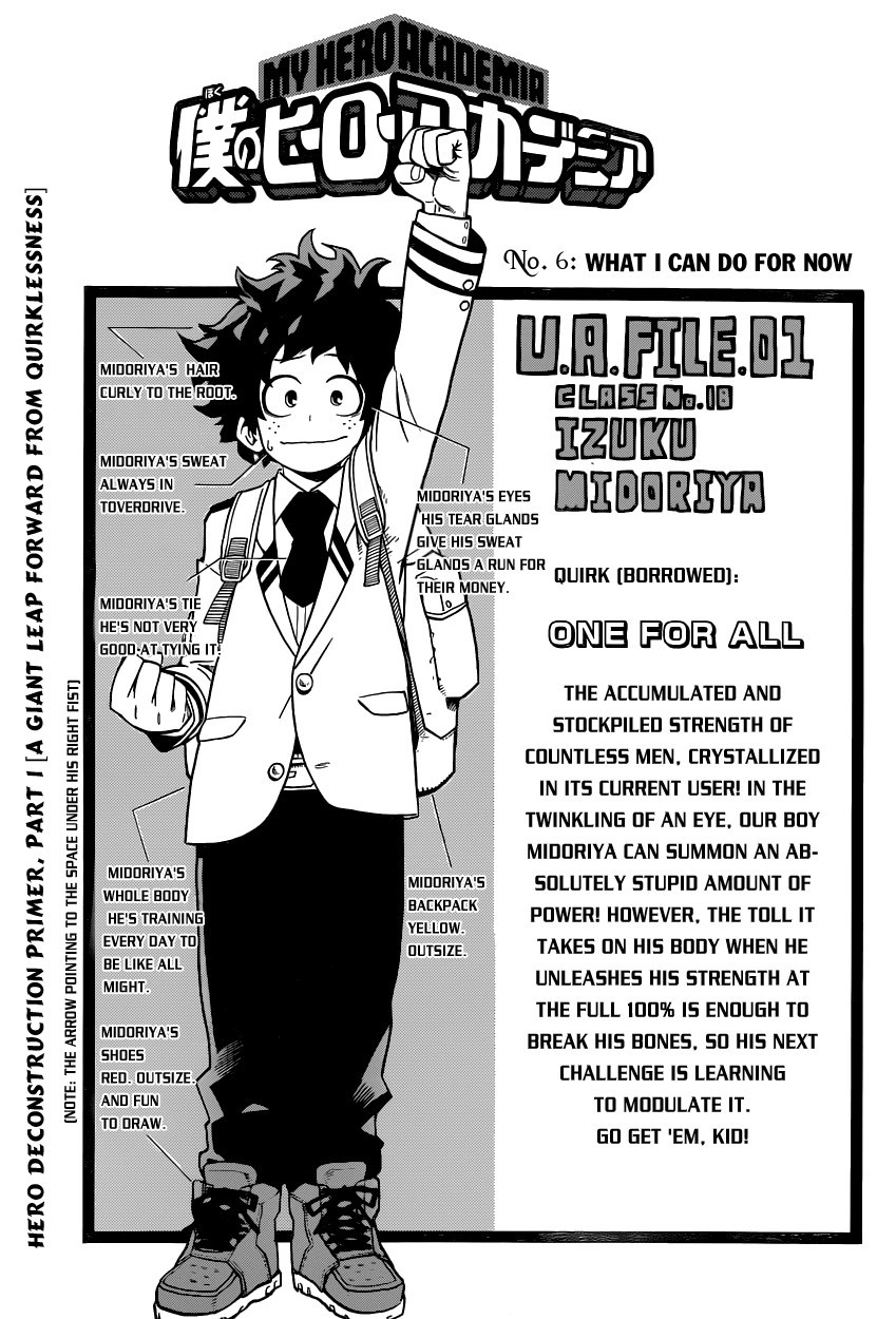 Boku no Hero Academia chapter 6 page 3