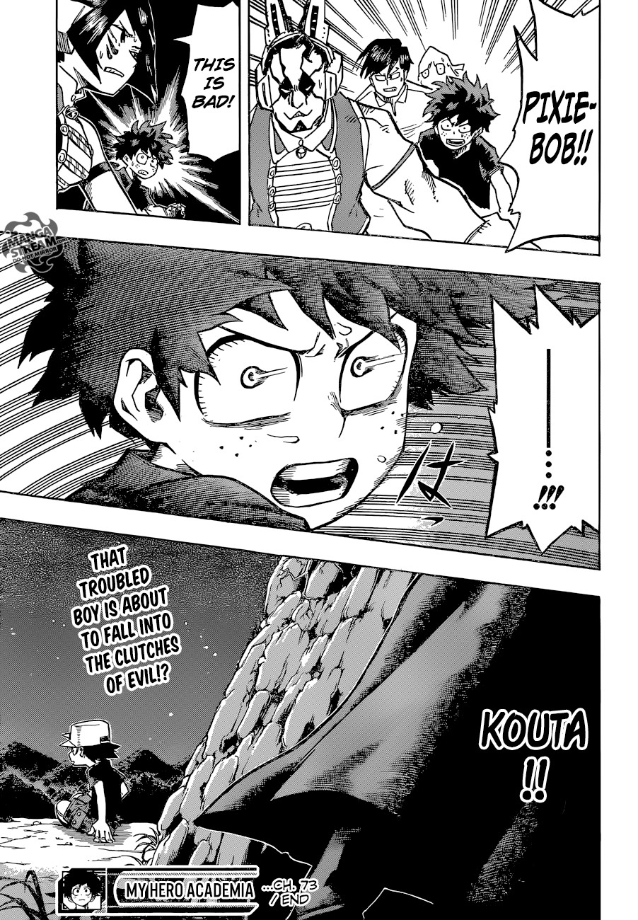 Boku no Hero Academia chapter 73 page 22