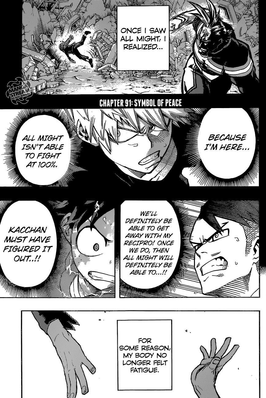 Boku no Hero Academia chapter 91 page 6