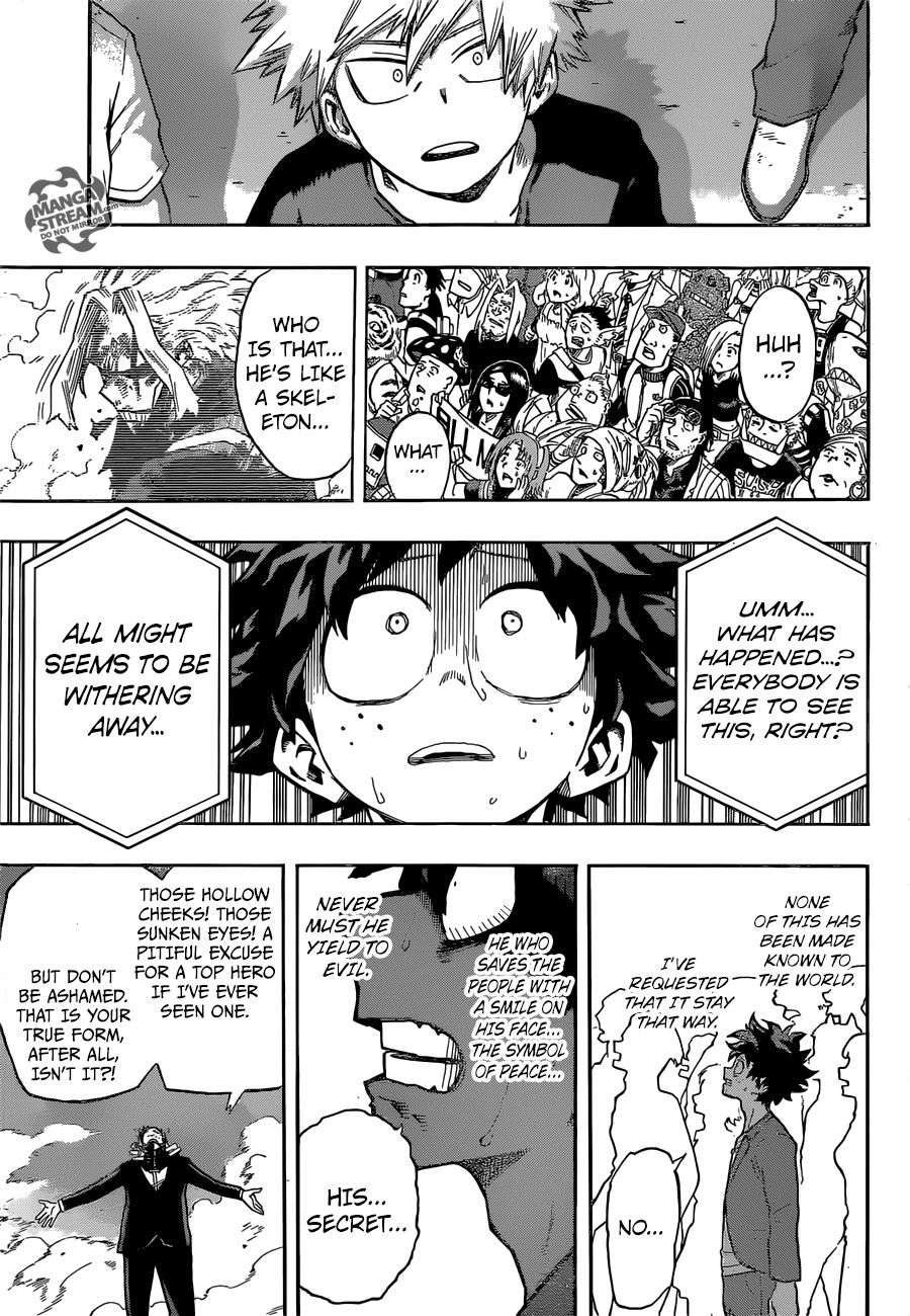 Boku no Hero Academia chapter 92 page 12