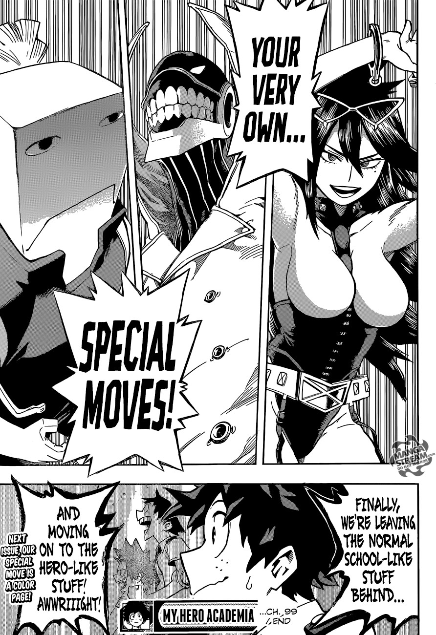 Boku no Hero Academia chapter 99 page 20