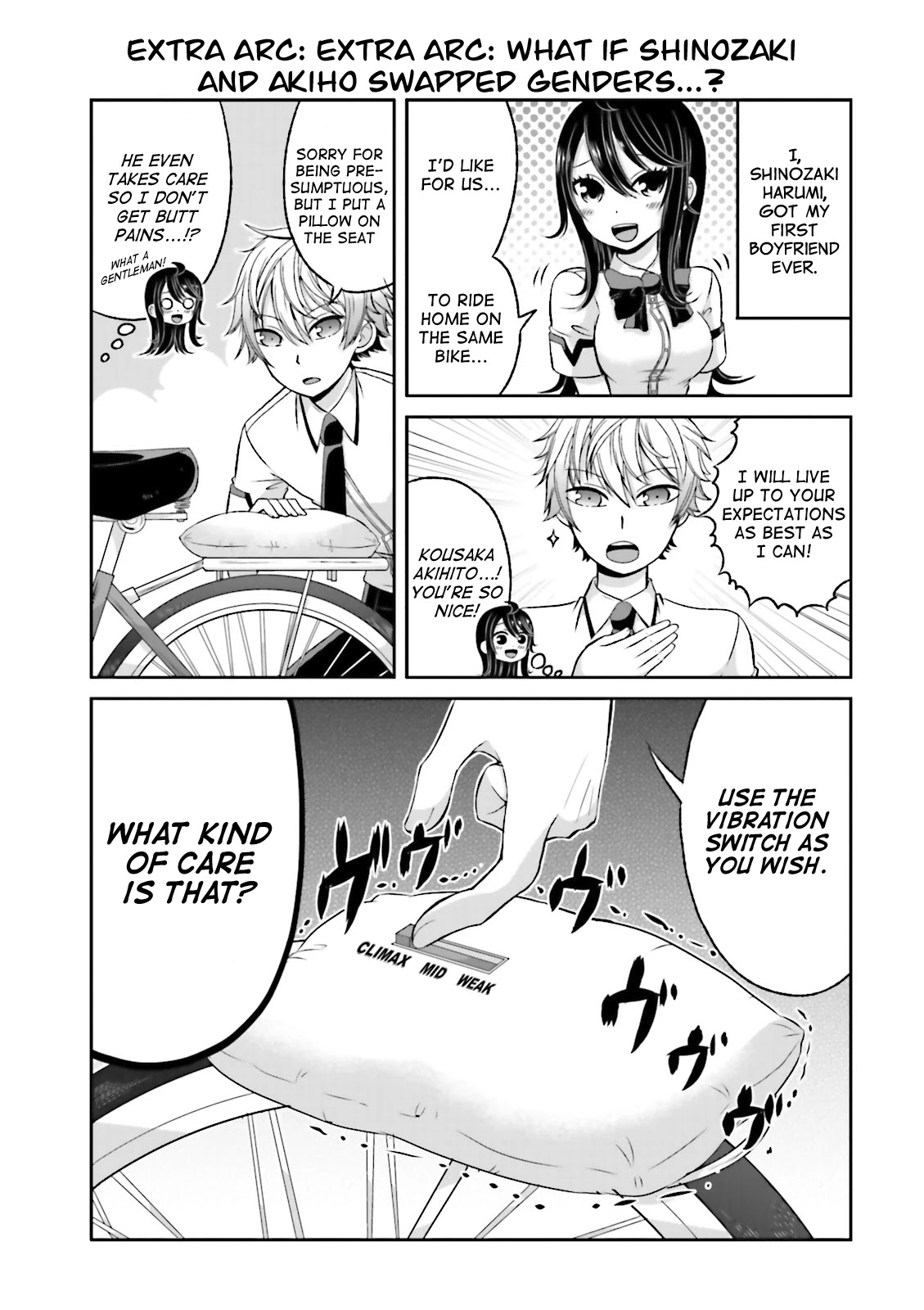 Boku no Kanojo ga Majime Sugiru Shojo Bitch na Ken chapter 43.6 page 2