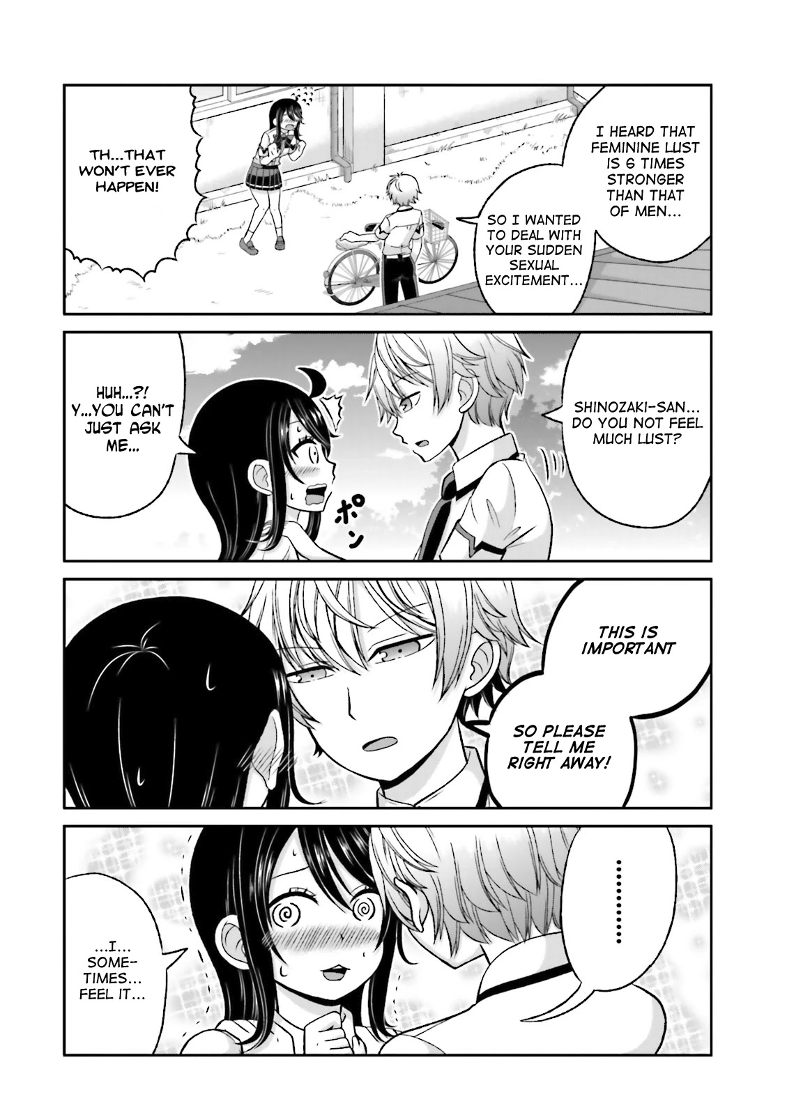 Boku no Kanojo ga Majime Sugiru Shojo Bitch na Ken chapter 43.6 page 3