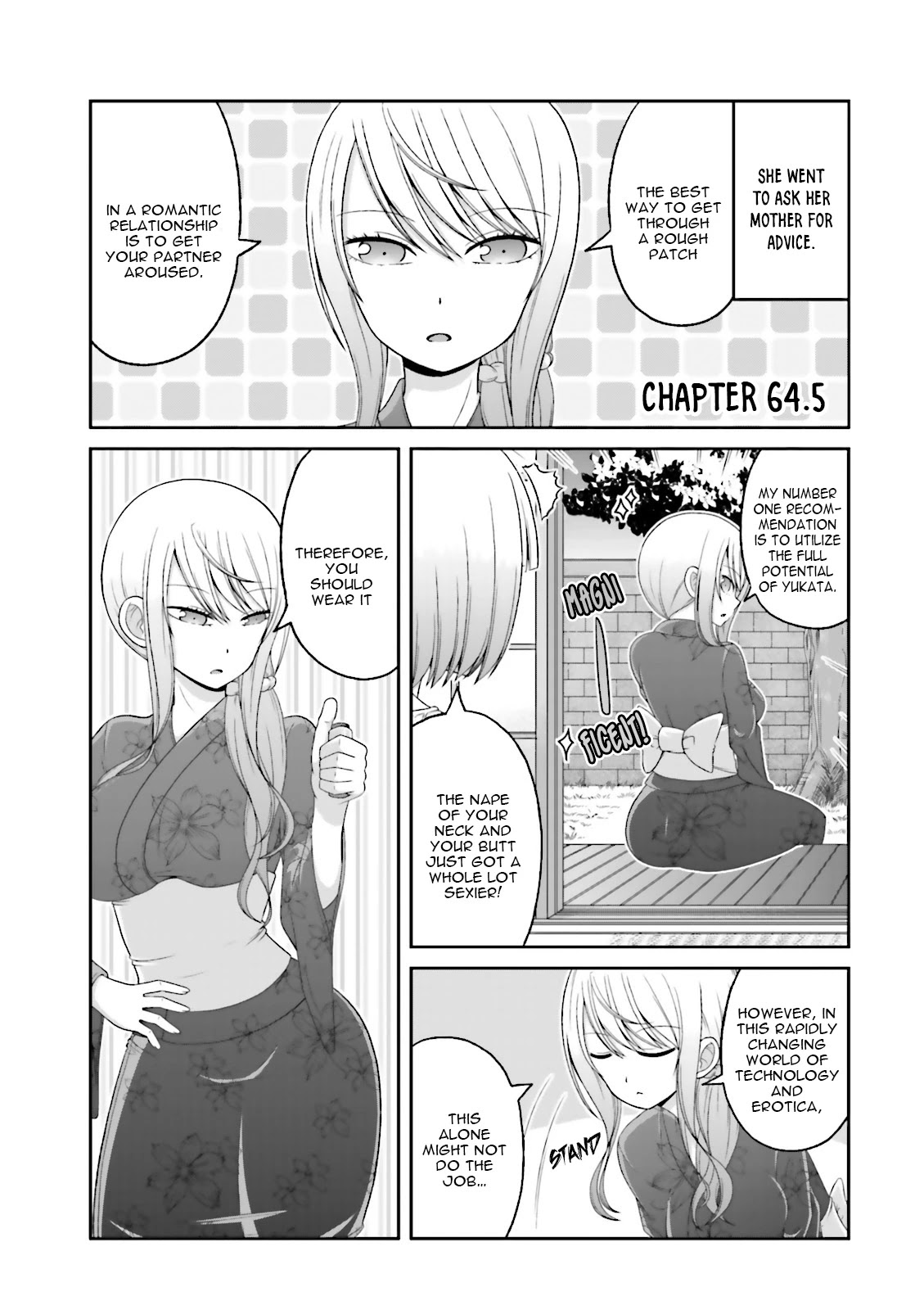 Boku no Kanojo ga Majime Sugiru Shojo Bitch na Ken chapter 64.5 page 2