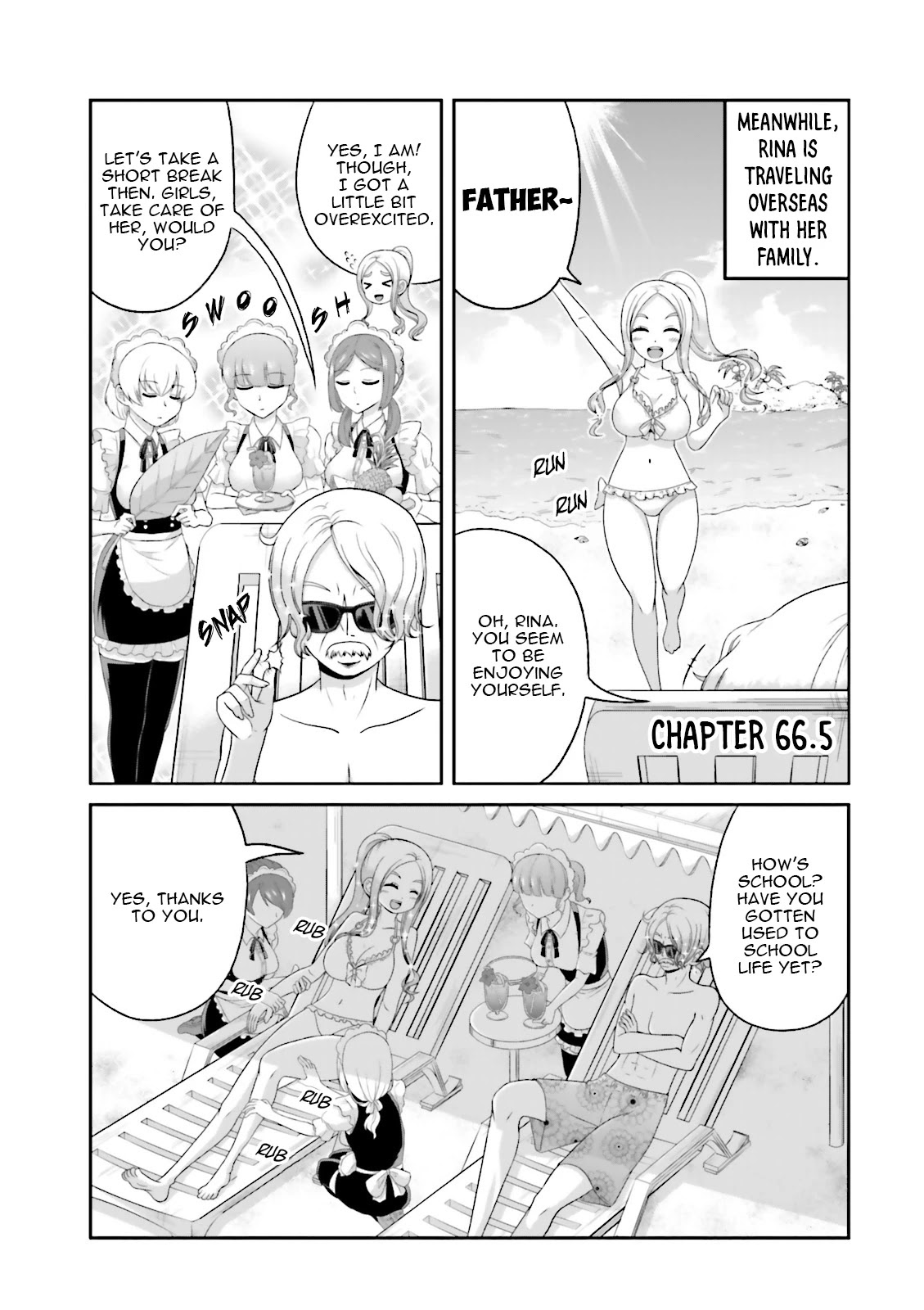 Boku no Kanojo ga Majime Sugiru Shojo Bitch na Ken chapter 66.5 page 2
