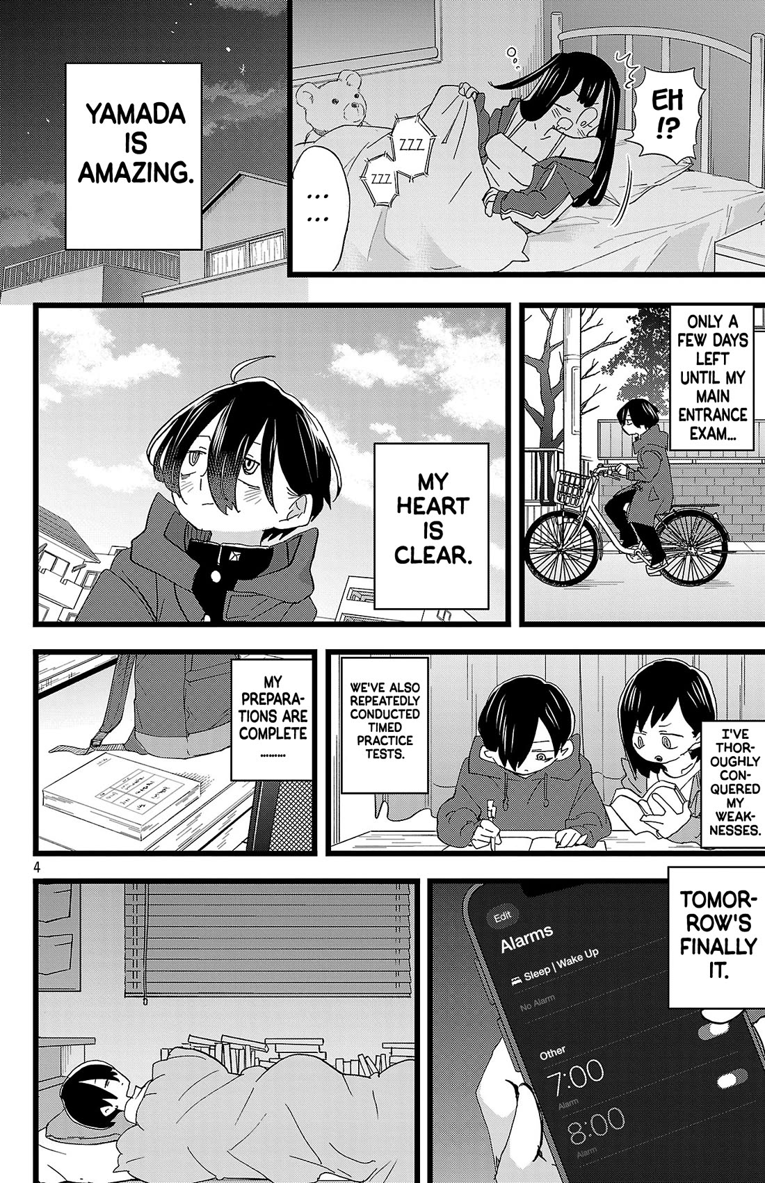 Boku no Kokoro no Yabai Yatsu chapter 187 page 4