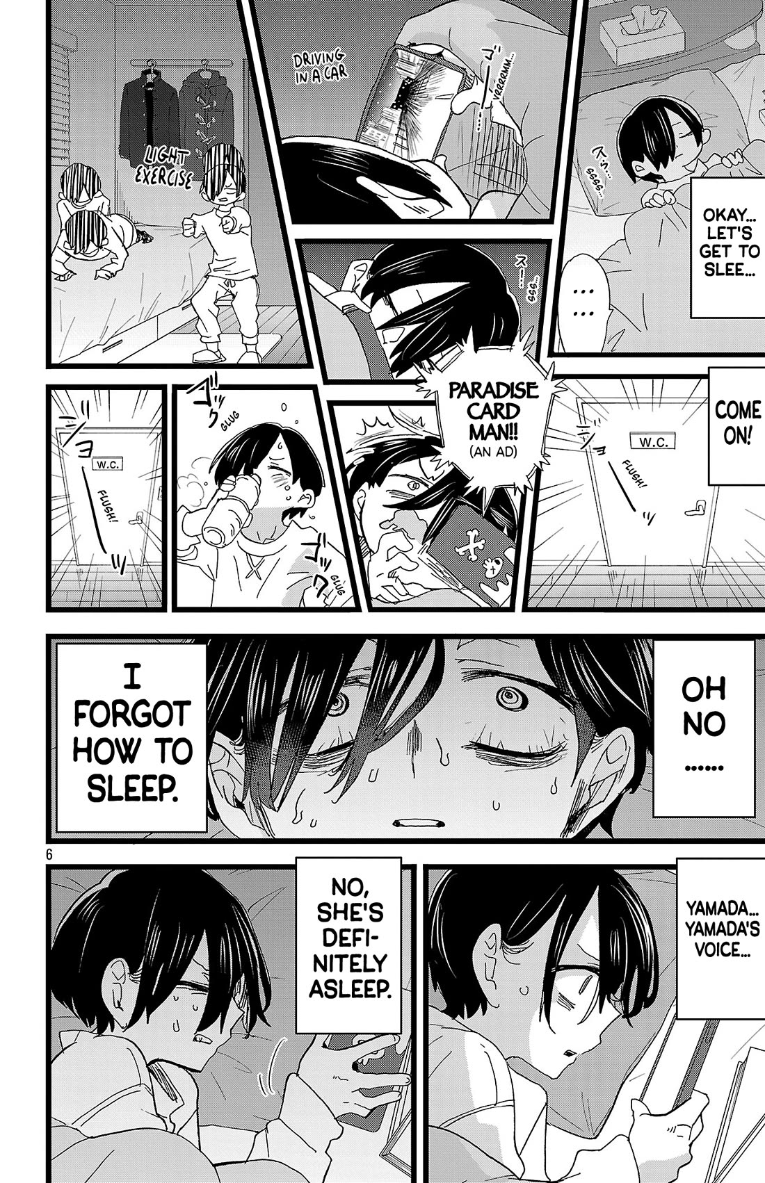 Boku no Kokoro no Yabai Yatsu chapter 187 page 6