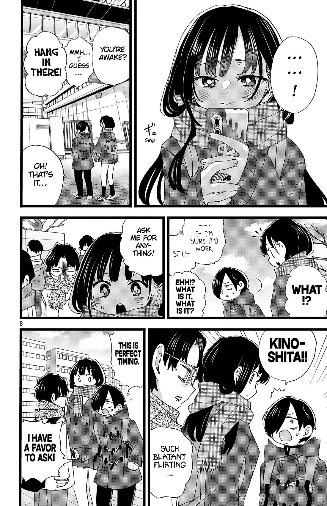 Boku no Kokoro no Yabai Yatsu chapter 188 page 9