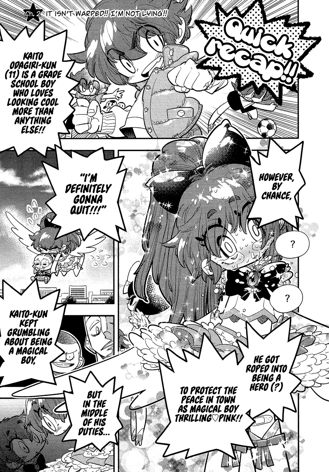 Bokura wa Mahou Shounen chapter 2 page 2