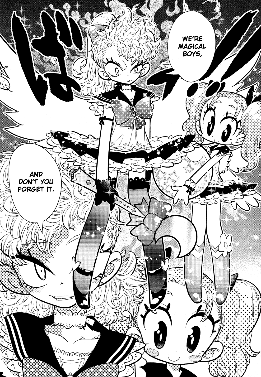 Bokura wa Mahou Shounen chapter 4 page 33