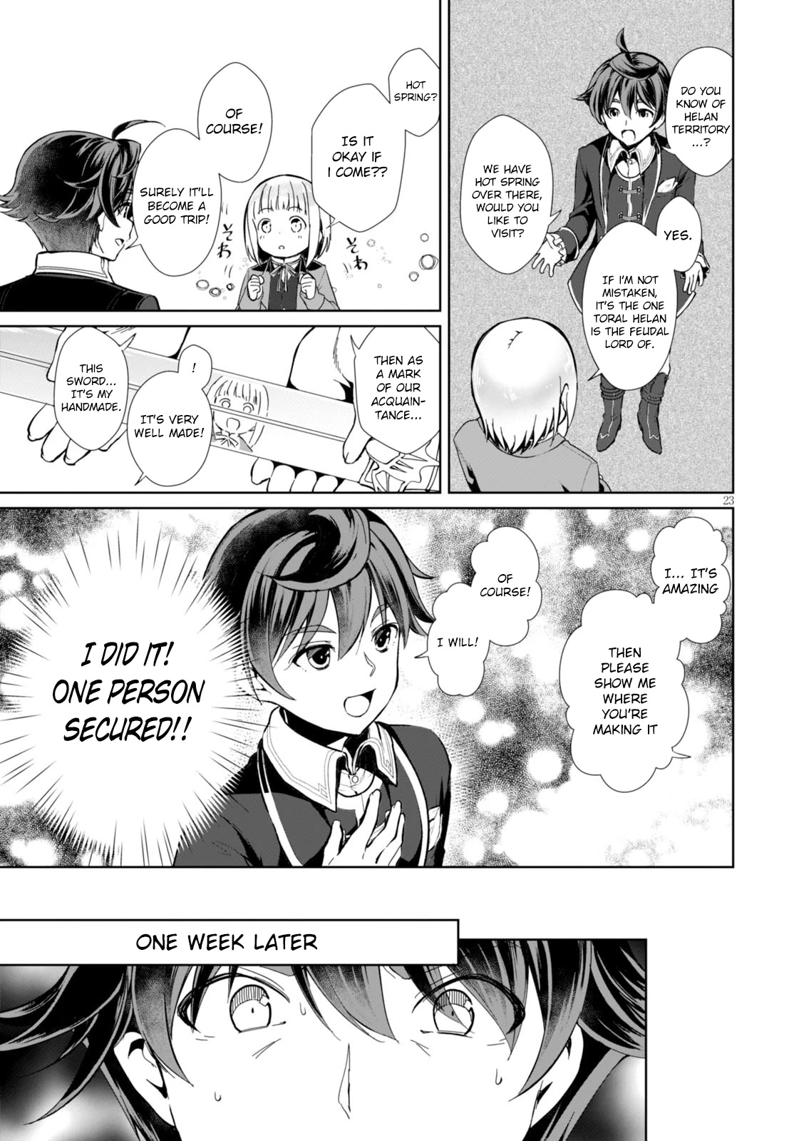Botsuraku Yotei nanode, Kajishokunin wo Mezasu chapter 1 page 26