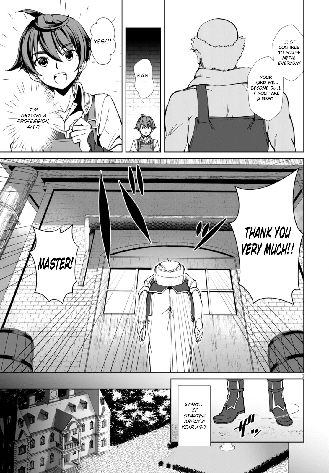 Botsuraku Yotei nanode, Kajishokunin wo Mezasu chapter 1 page 7