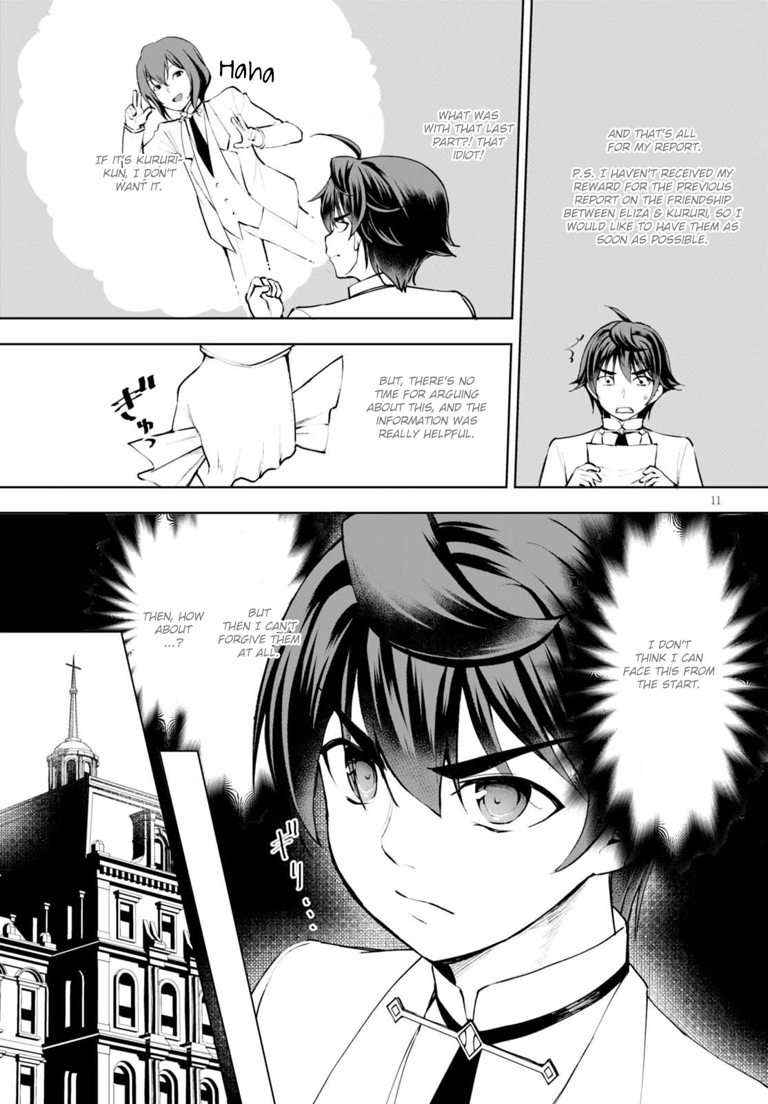 Botsuraku Youtei Nanode, Kajishokunin wo Mezasu chapter 11 page 12