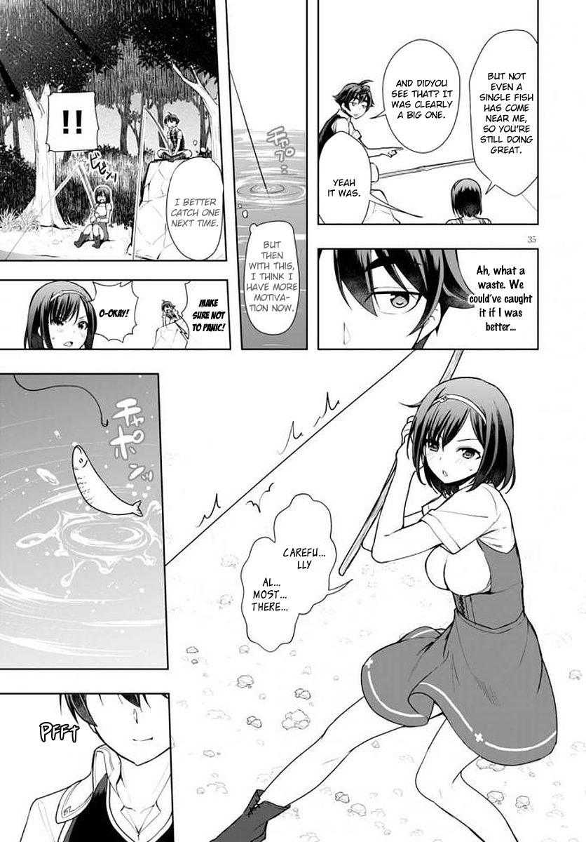 Botsuraku Youtei Nanode, Kajishokunin wo Mezasu chapter 14 page 36