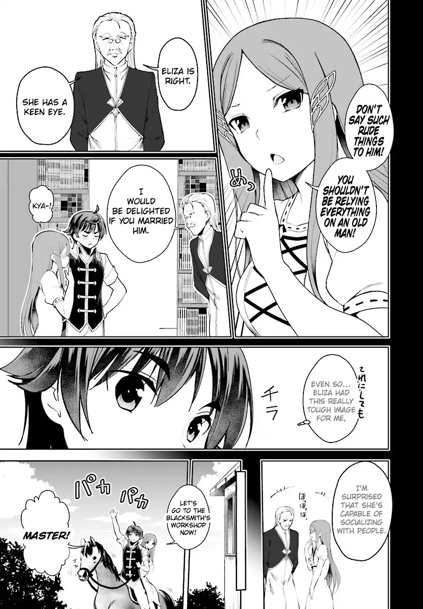 Botsuraku Youtei Nanode, Kajishokunin wo Mezasu chapter 19 page 10