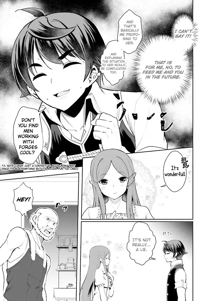 Botsuraku Youtei Nanode, Kajishokunin wo Mezasu chapter 19 page 12