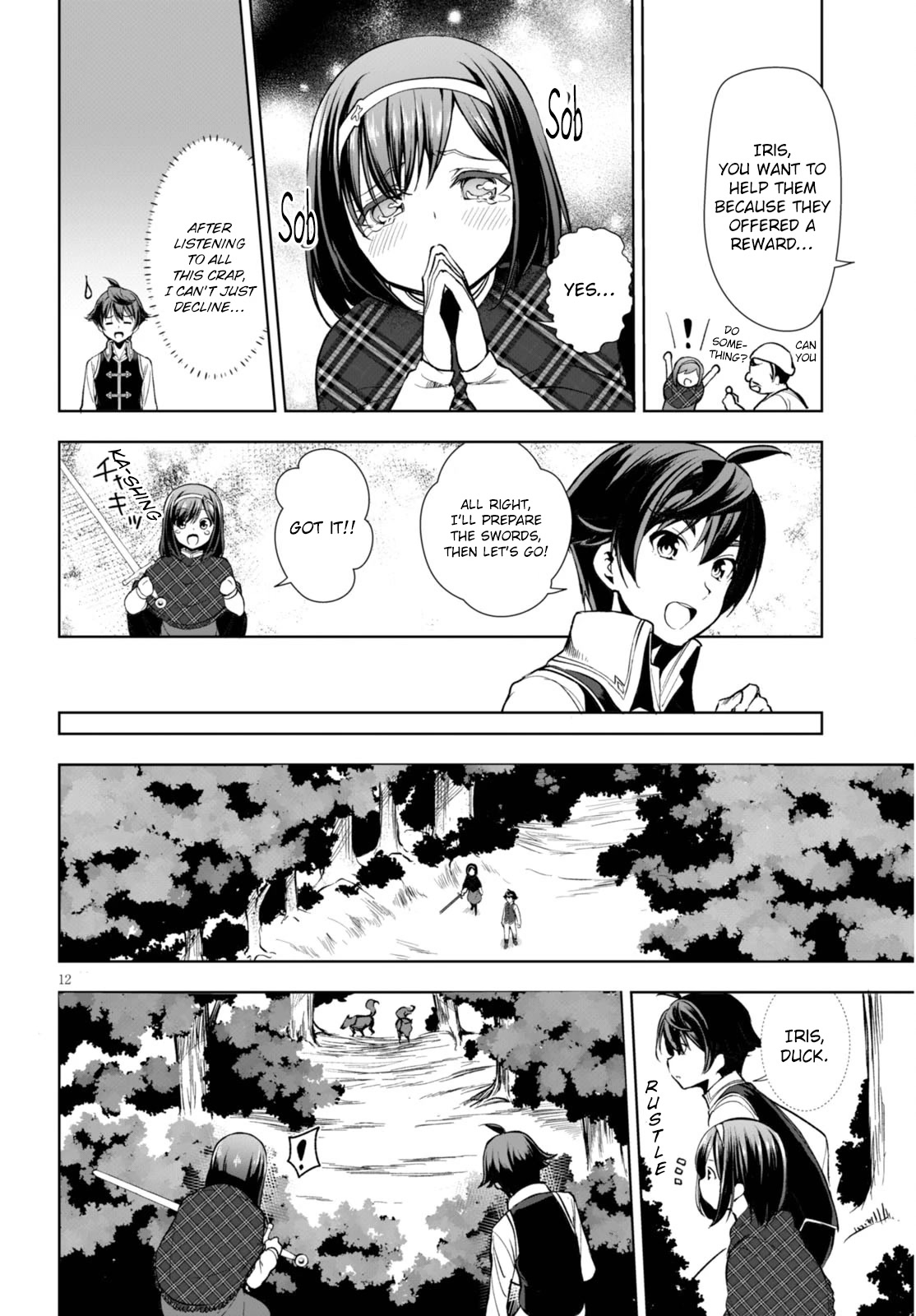 Botsuraku Yotei nanode, Kajishokunin wo Mezasu chapter 2 page 13